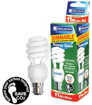 Picture of 11W Dimmable Energy Saving Lamps (8 Pack)