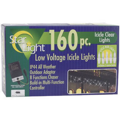 Picture of 160Pc Chasing  Icicle Fairy Light Set