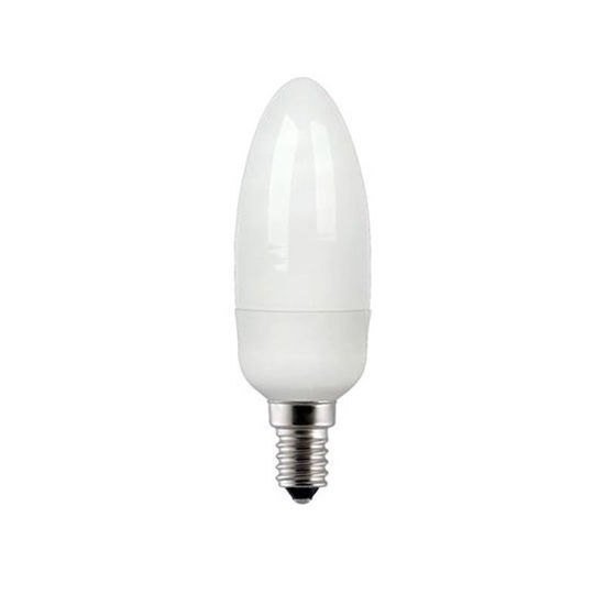 Picture of 9 Watt CFL Candle Globe Energy Efficient Compact Fluorescent
