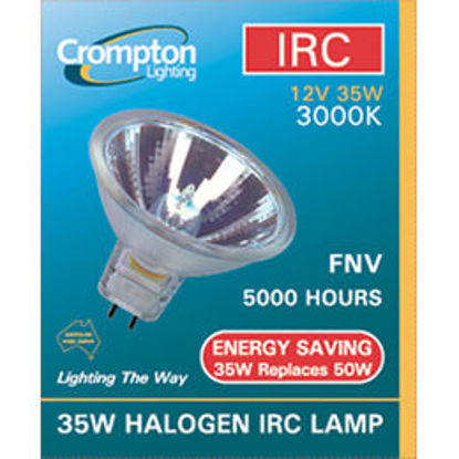 Picture of Halogen Low Voltage Dichroic MR16 IRC Lamps (Sold as 10)