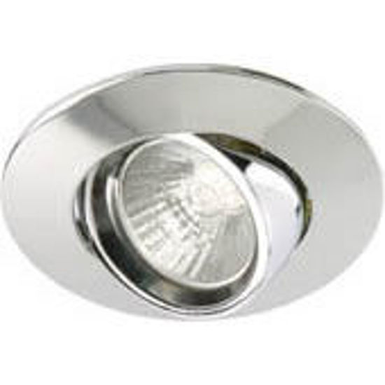 Picture of DLM320 Adjustable Gimbal Downlight with Separate Frame Satin Chrome colour