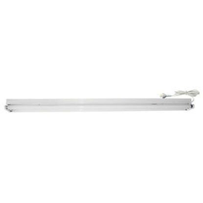Picture of Twin 36W Bare Fluorescent Batten with Flex and Plug