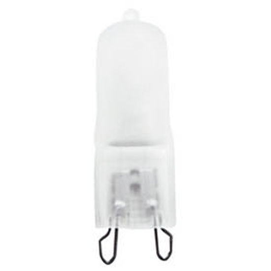 Picture of 240V Frosted G9 Halogen Bi-Pin Globe Twin Pack