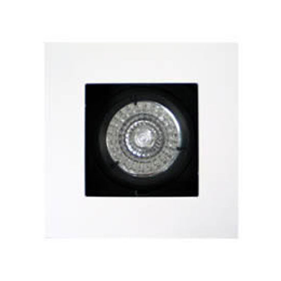 Picture of Fixed square downlight with round cut-out