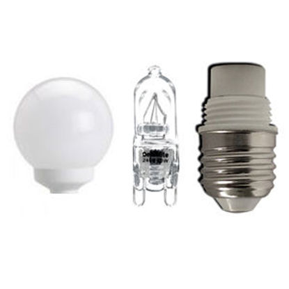 Picture of G125 Spherical Globolux Reusable Convertible Globes (Twin Pack)