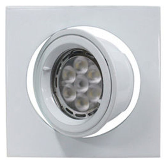 Picture of DL44-LED LED Square Gimbal Downlight with Twist-Lock Face