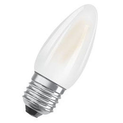 Picture of Osram LED 4W Classic B Candle Shape Filament Frosted Lamps (Sold as 10)