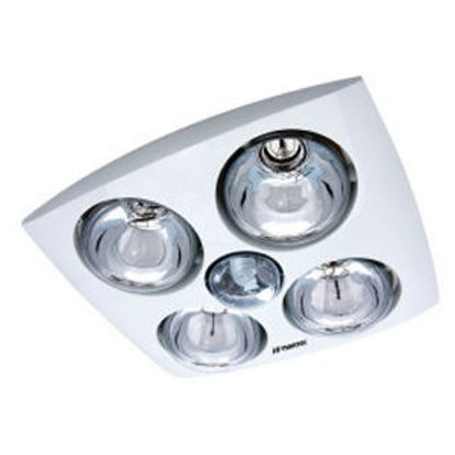 Picture of Martec Contour 4 Bathroom Heaters & Exhaust Fan with Light