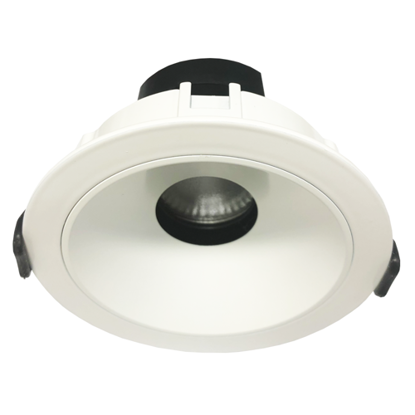 9w-50deg-3000k-led-adjustable-dimmable-white-trim-downlights