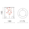 12w-24v-50deg-led-deck-lights