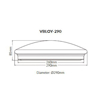 16w-ceiling-led-oyster-lights