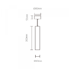 13w-led-barrel-pendant-light