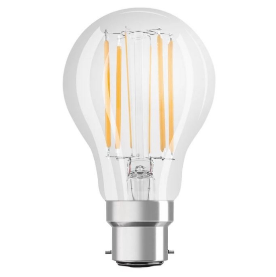 Picture of LEDVANCE Truwave LED Classic A Dimmable Lamps Clear 7W B22 Day Light (Sold as 10)