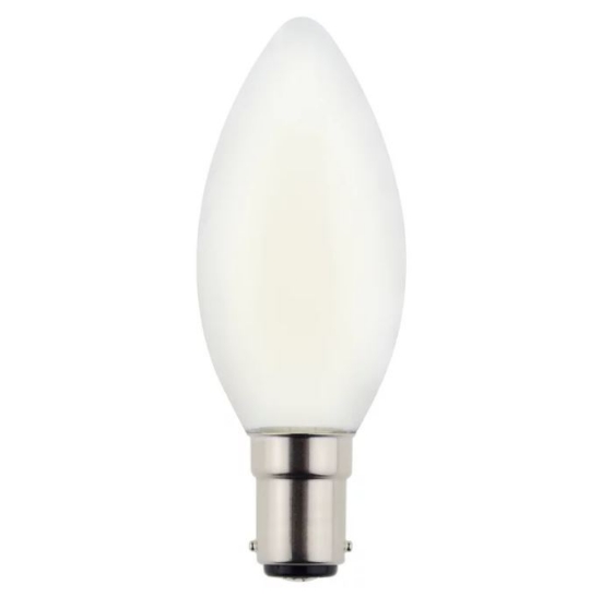 Picture of LEDVANCE Truwave LED Classic B Dimmable Lamps Frosted 4W B15 Warm White (Sold as 10)