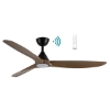 Picture of Martec Seaforth DC 1320mm (52"), 1420mm (56") Smart Ceiling Fan With WIFI Remote Control + Variable Dim 15W CCT LED Light