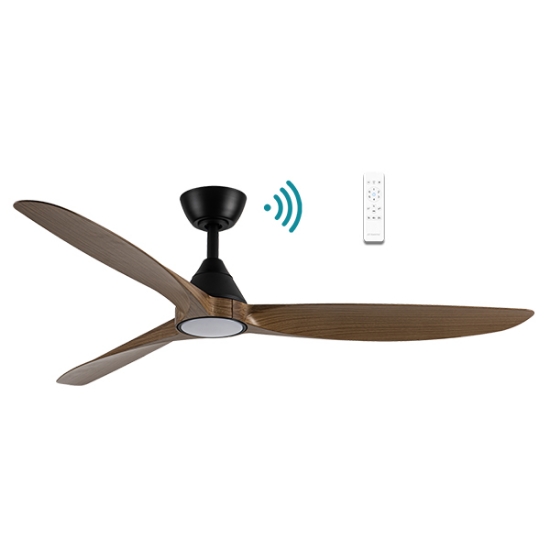 Picture of Martec Seaforth DC 1320mm (52"), 1420mm (56") Smart Ceiling Fan With WIFI Remote Control + Variable Dim 15W CCT LED Light