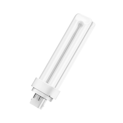 Picture of OSRAM DULUX D/E 18W 3000K G24q-2 Compact Fluorescent Lamp (Sold as 10)