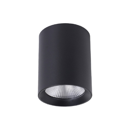 Picture of Martec Paco 15W 120mm Dia LED Downlight Tricolour Surface Mount Matt Black Finish (Sold as 2)